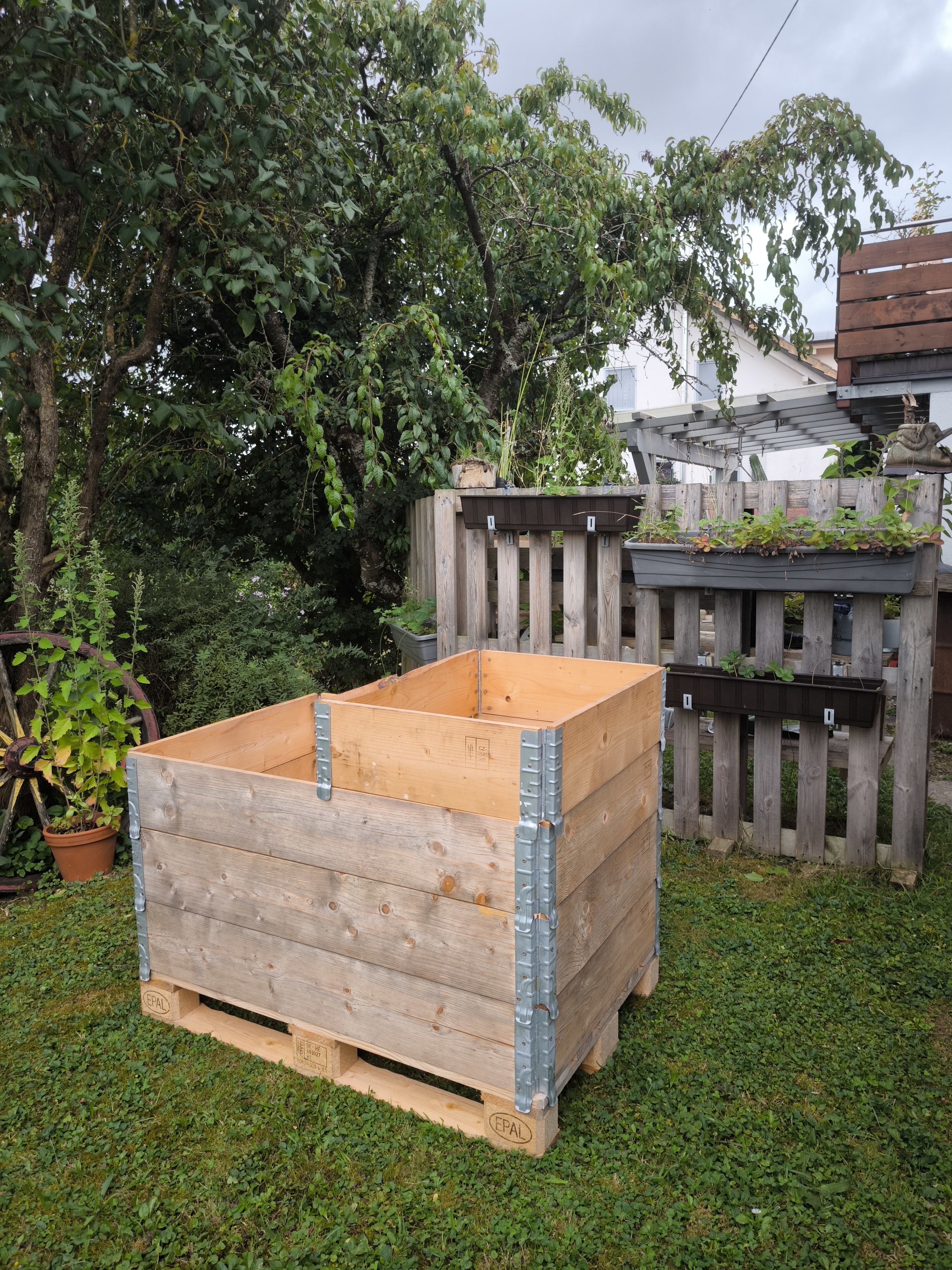 Hochbeet XL mit Einsatz 1200x800x74